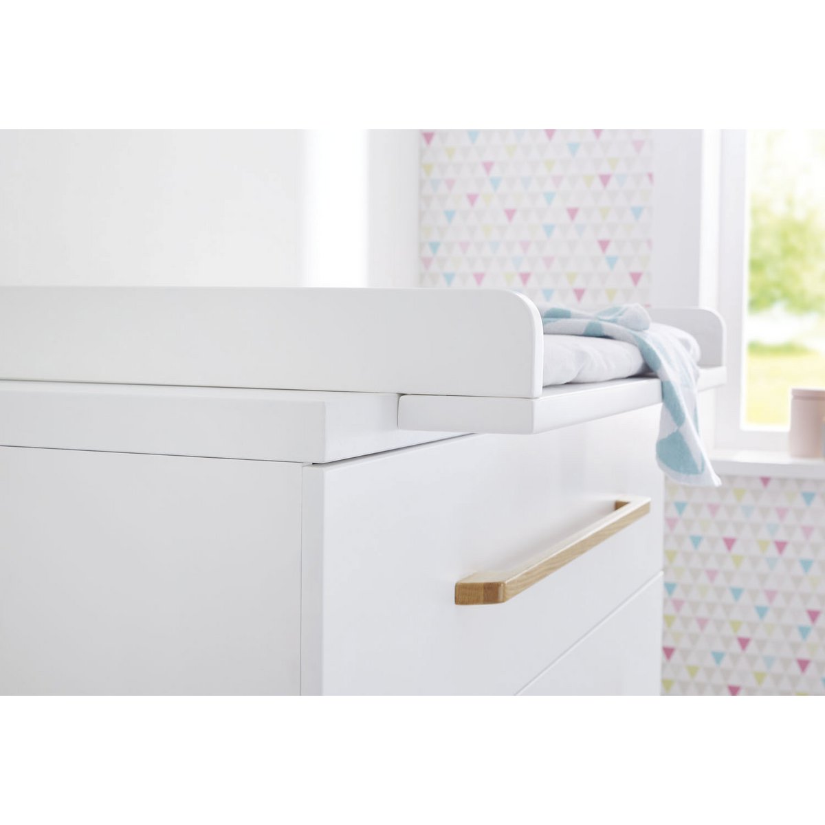 Kamer 'Riva' – Brede starterset (2-delig: Ledikant, Brede commode)