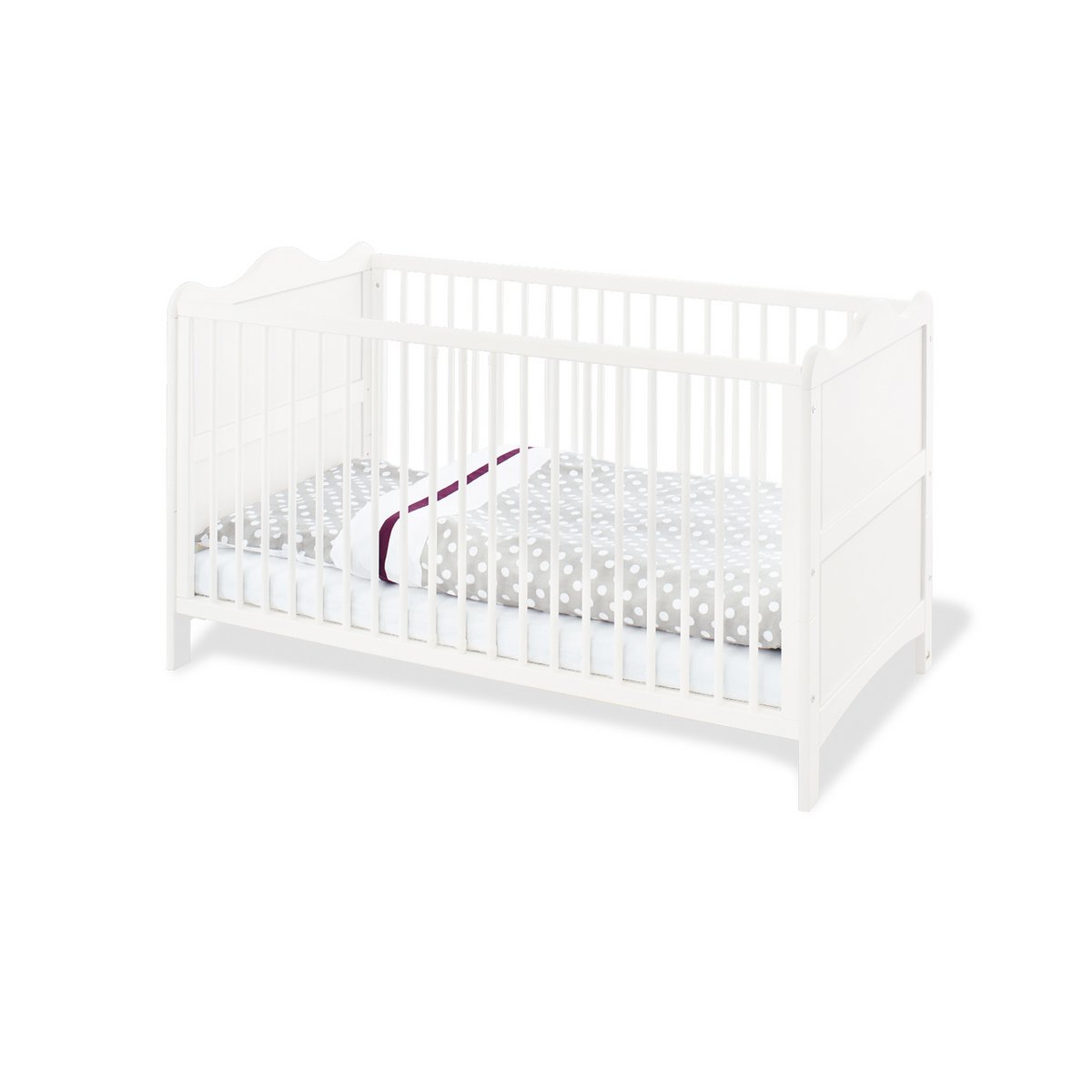 Kamer 'Florentina' – Extra brede starterset (2-delig: Ledikant, Extra brede commode)