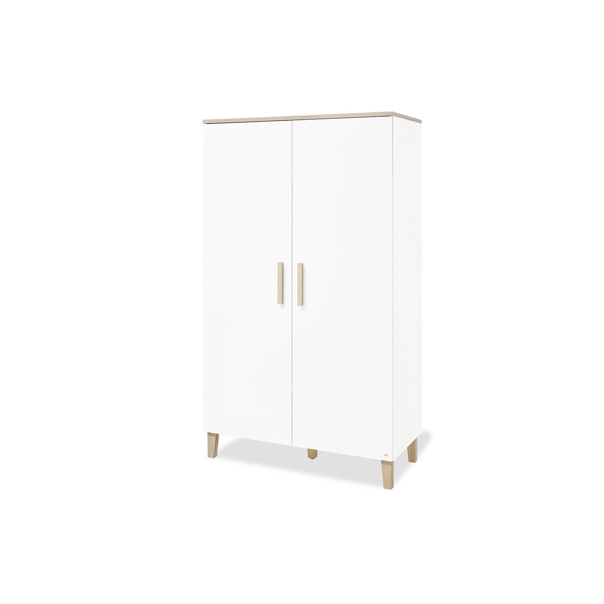Kamer 'Lumi' – Brede set (3-delig: Ledikant, Brede commode, 2-deurs kledingkast)