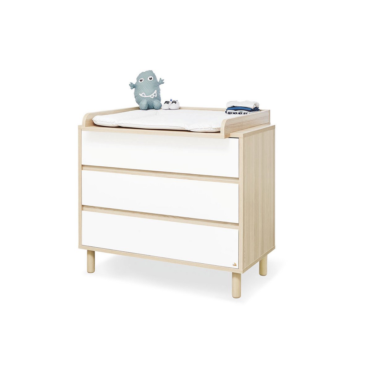 Kamer 'Flow' – Brede starterset (2-delig: Ledikant, Brede commode)