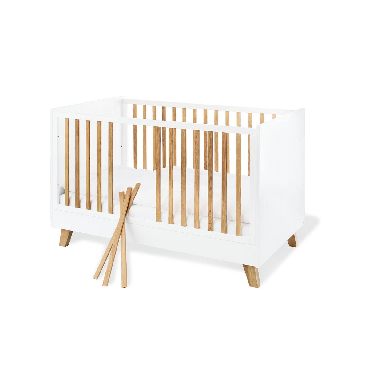 Kamer 'Pan' – Extra brede set (3-delig: Ledikant, Extra brede commode, 2-deurs kledingkast)