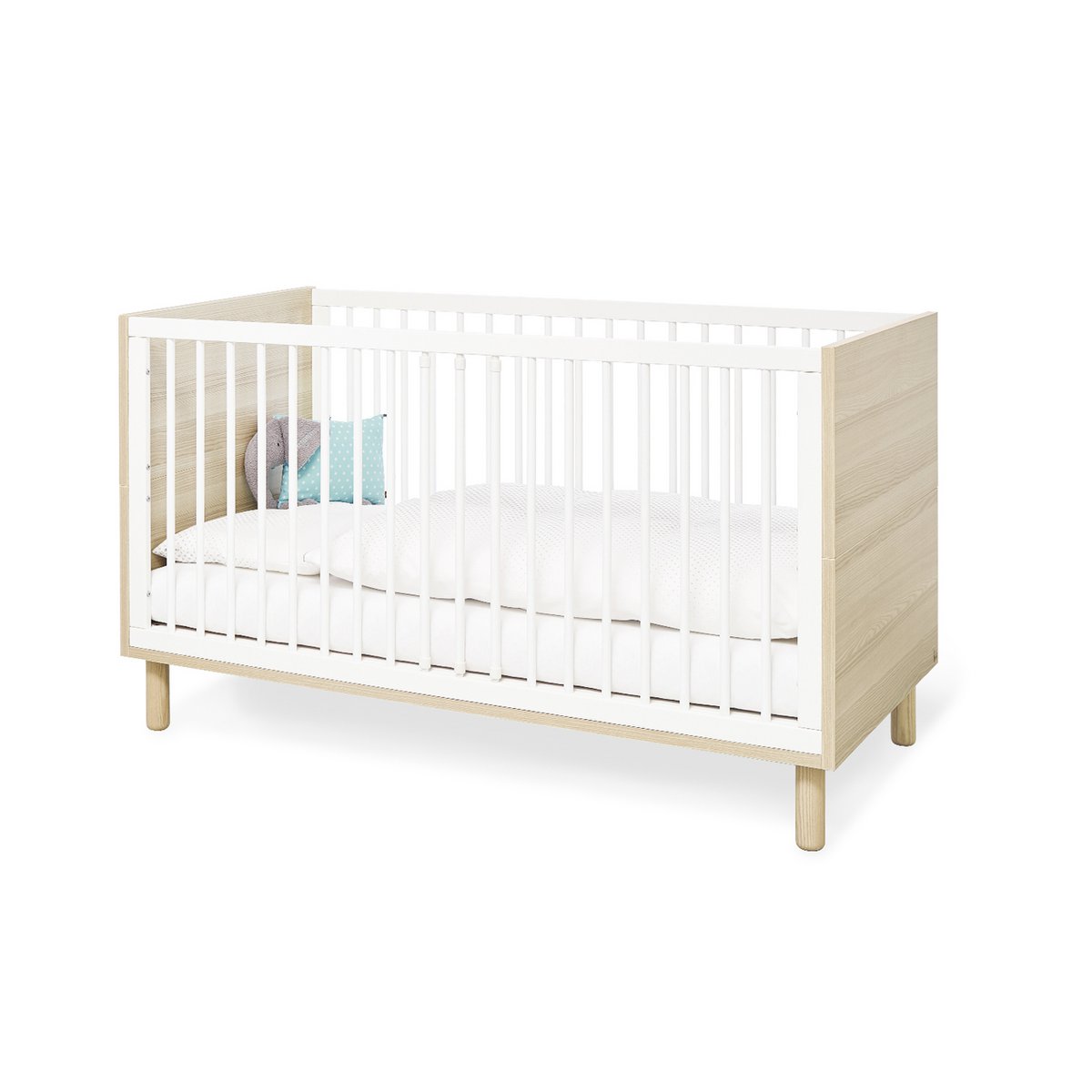 Kamer 'Flow' – Brede starterset (2-delig: Ledikant, Brede commode)