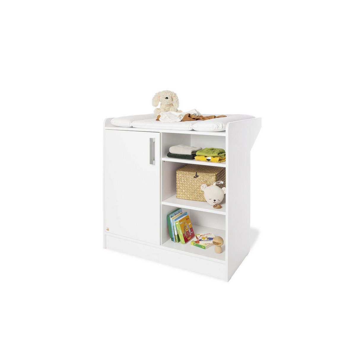 Kamer 'Hilda & Viktoria' – Witte starterset (2-delig: Huisbed, Commode)