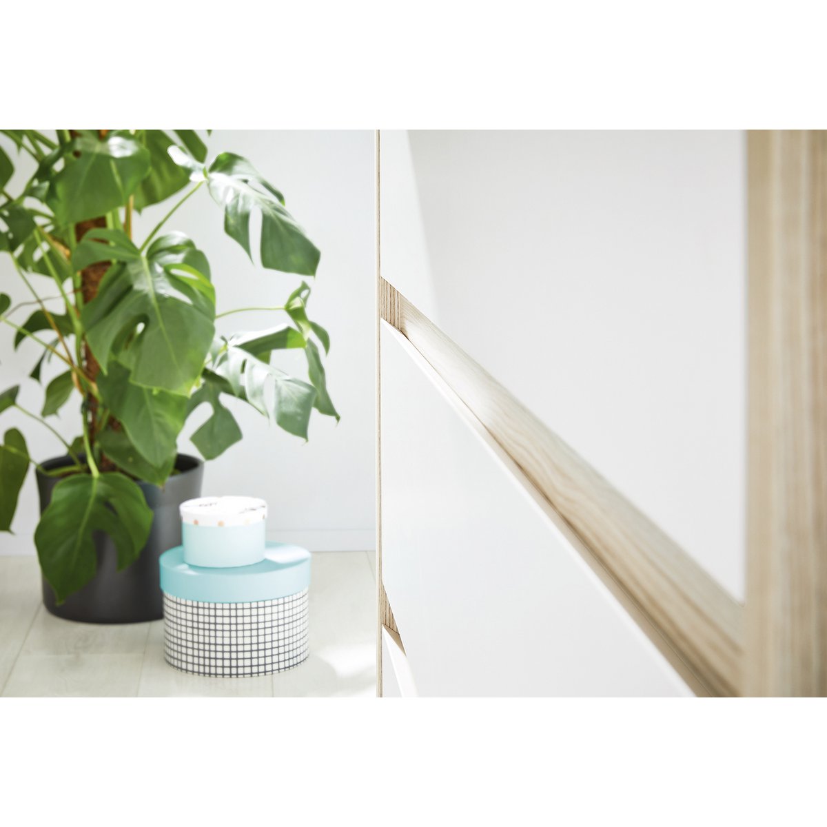 Kamer 'Flow' – Brede starterset (2-delig: Ledikant, Brede commode)