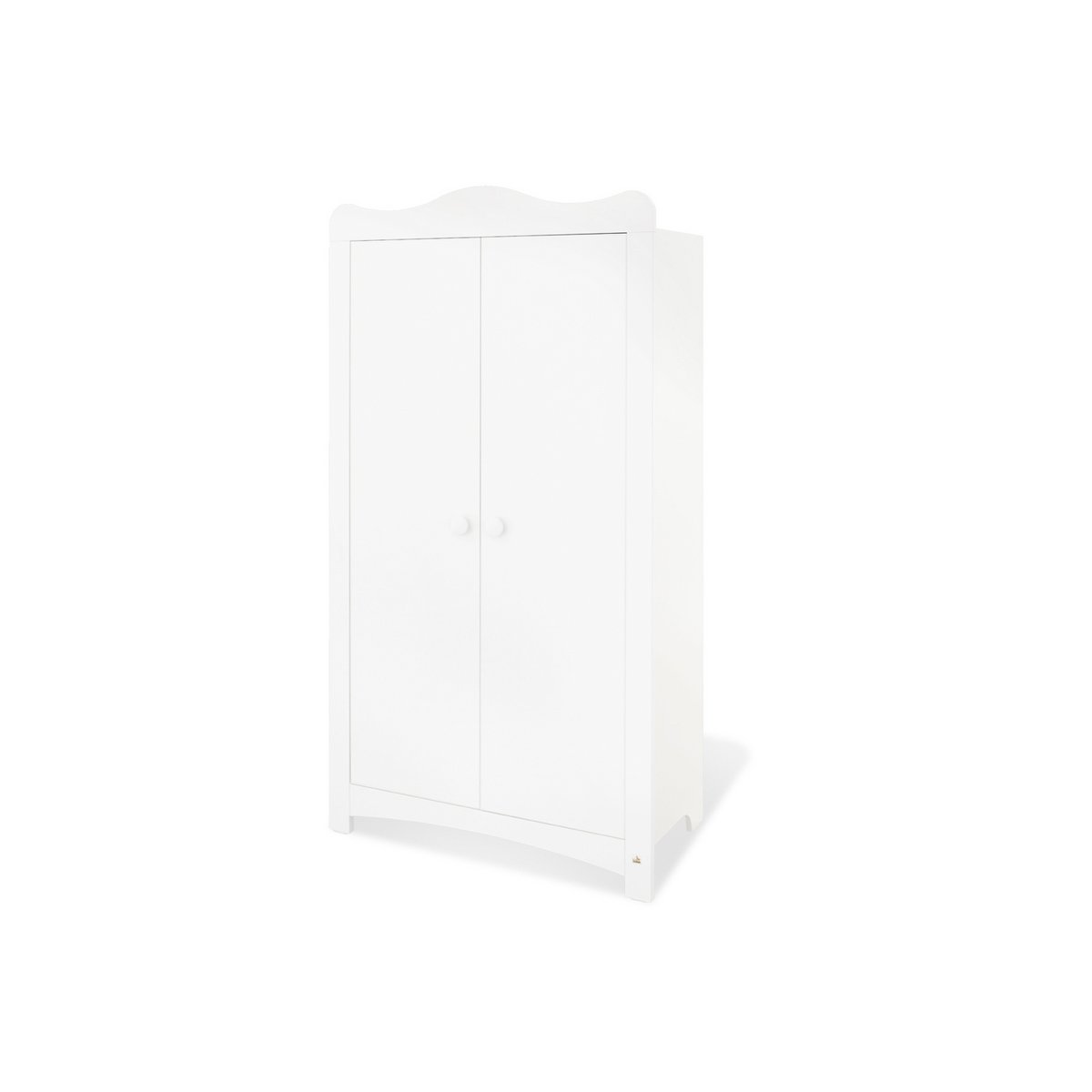 Kamer 'Florentina' – Brede set met kast (4-delig: Ledikant, Brede commode, Brede plank, 2-deurs kledingkast)