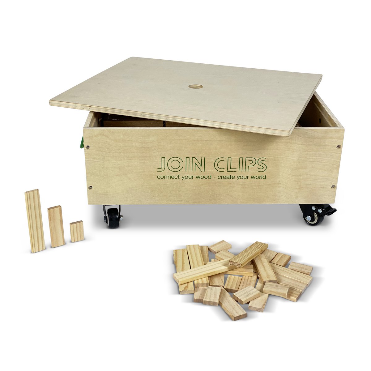 Join Clips Uitbreidingsset van Basis set 500 Bouwplanken Pro