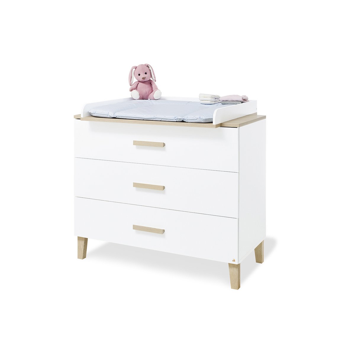 Kamer 'Lumi' – Brede starterset (2-delig: Ledikant, Brede commode)