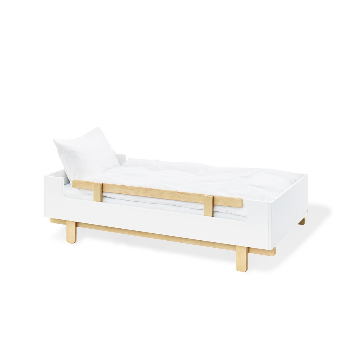 Kamer 'Boks' – Extra brede grote set (3-delig: Ledikant, Extra brede commode, Grote kledingkast)