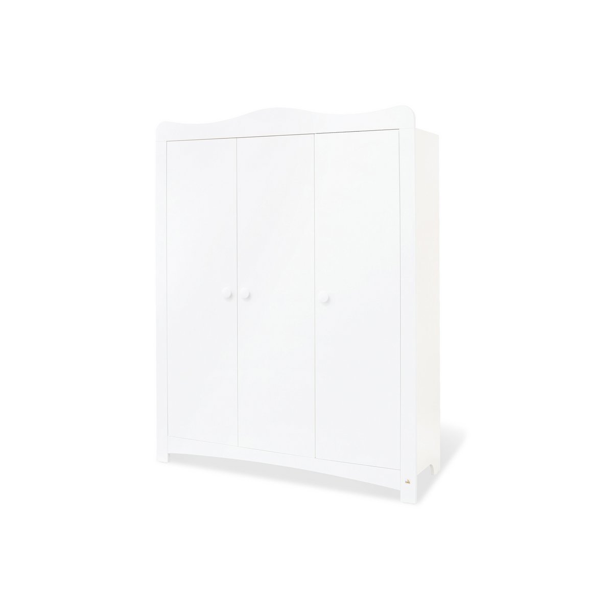 Kamer 'Florentina' – Extra brede grote set (3-delig: Ledikant, Extra brede commode, Grote kledingkast)