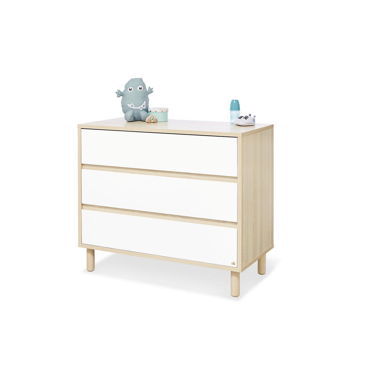 Kamer 'Flow' – Brede starterset (2-delig: Ledikant, Brede commode)