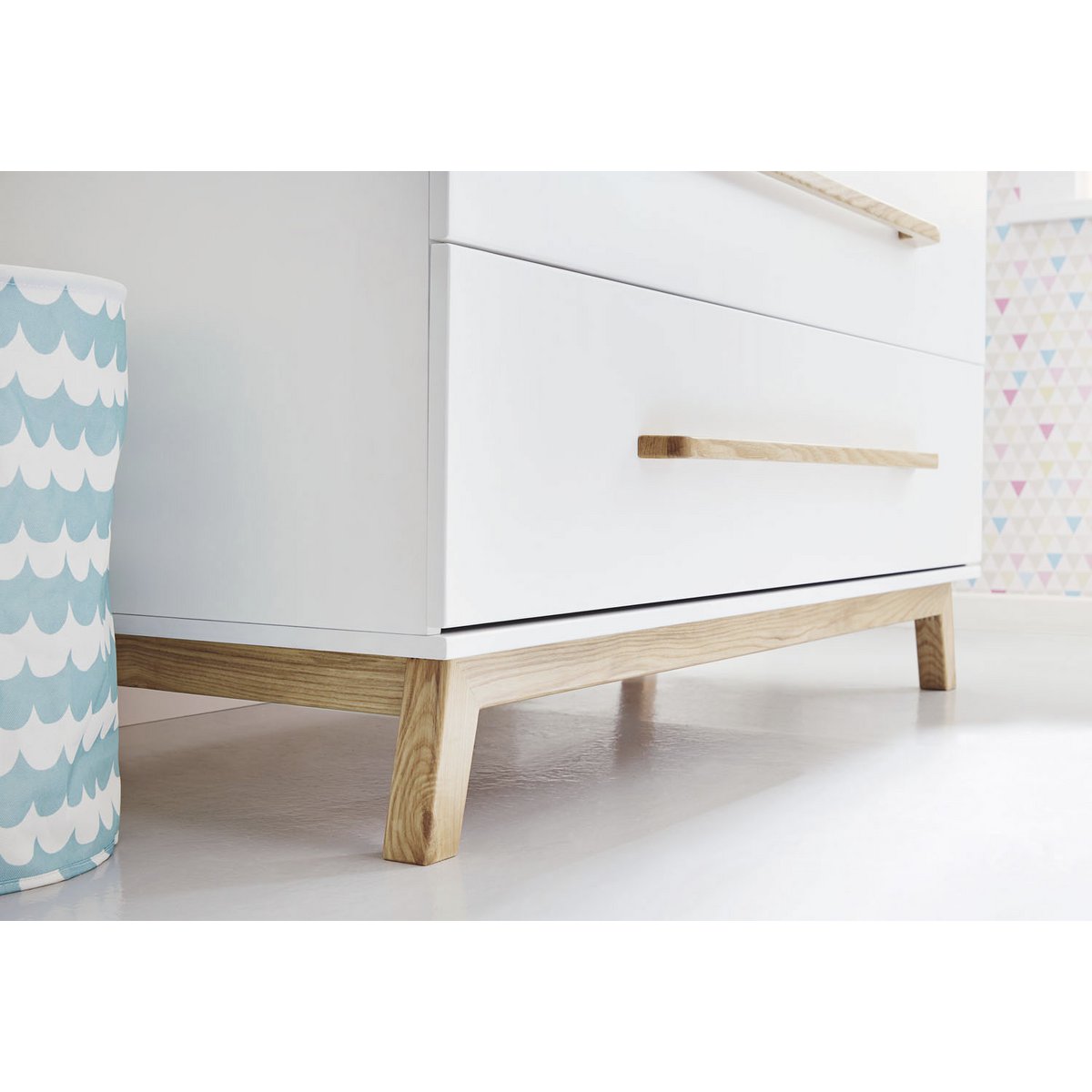 Kamer 'Riva' – Brede starterset (2-delig: Ledikant, Brede commode)