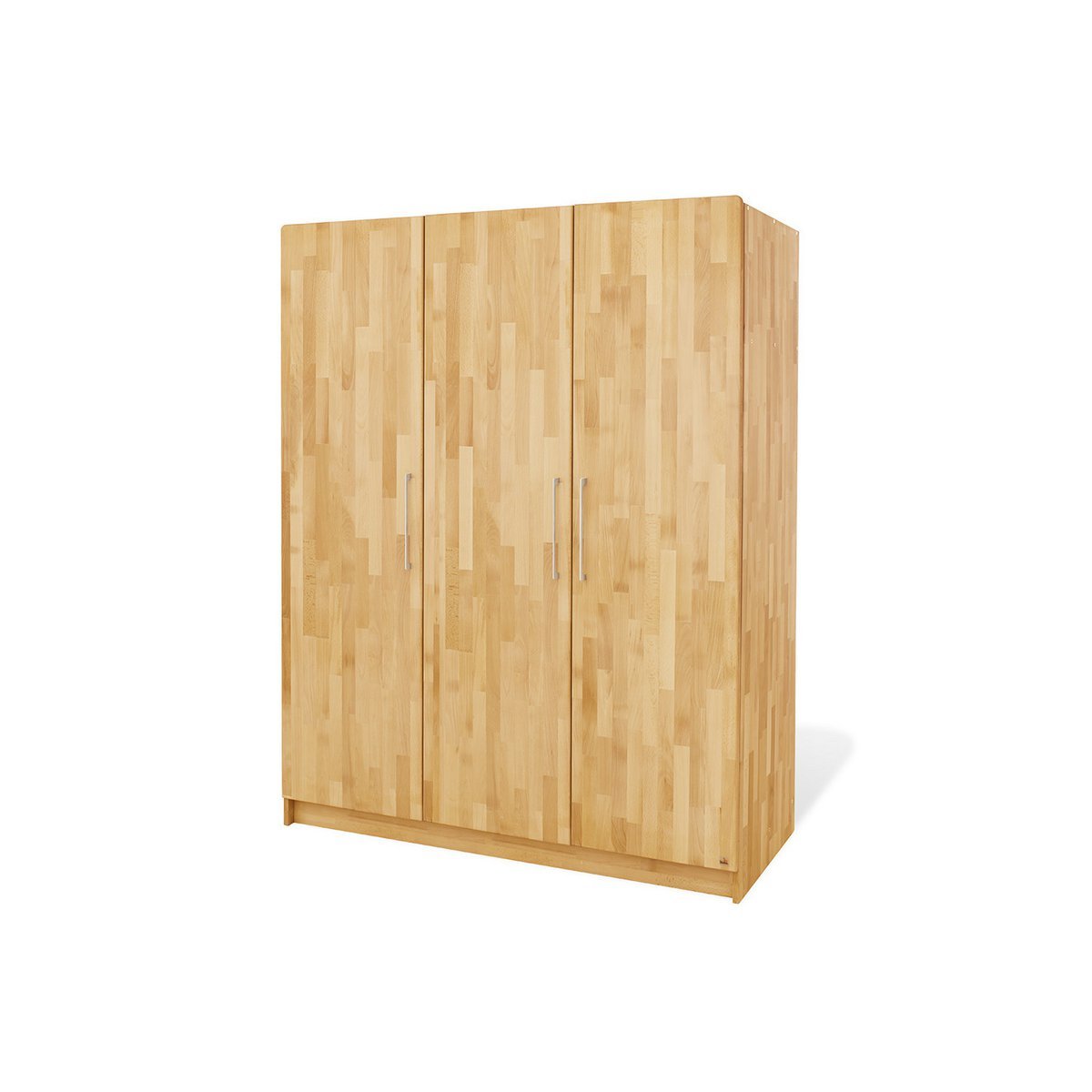 Kamer 'Natura' – Brede grote set (3-delig: Ledikant, Brede commode, Grote kledingkast)