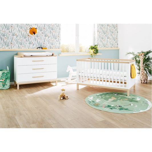 Kamer 'Light' – Brede starterset (2-delig: Ledikant, Brede commode)