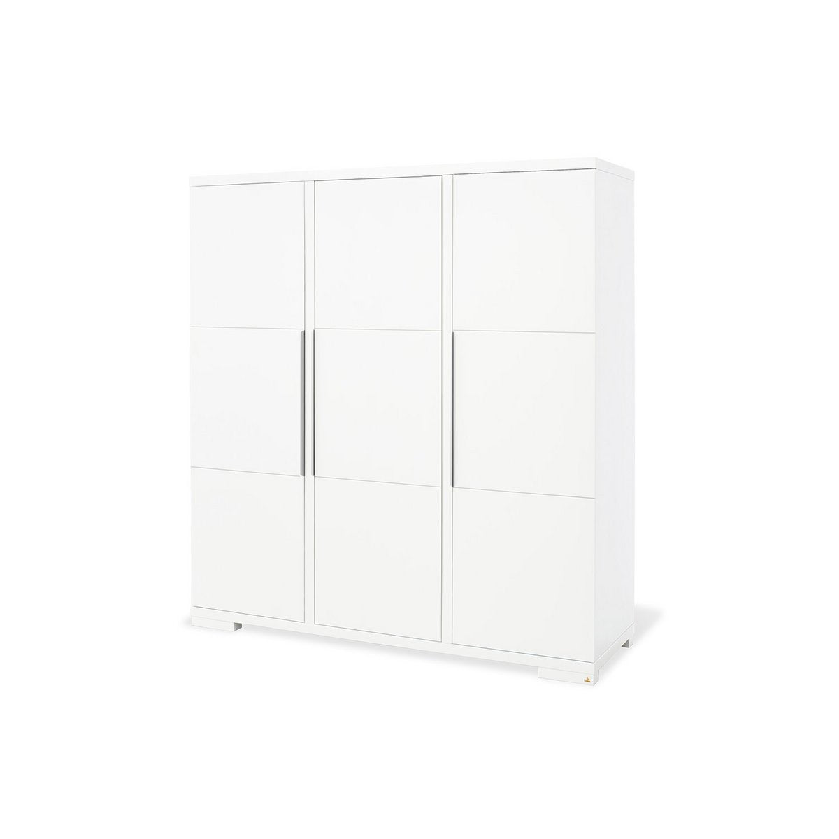 Kamer 'Polar' – Brede grote set (3-delig: Ledikant, Brede commode, Grote kledingkast)