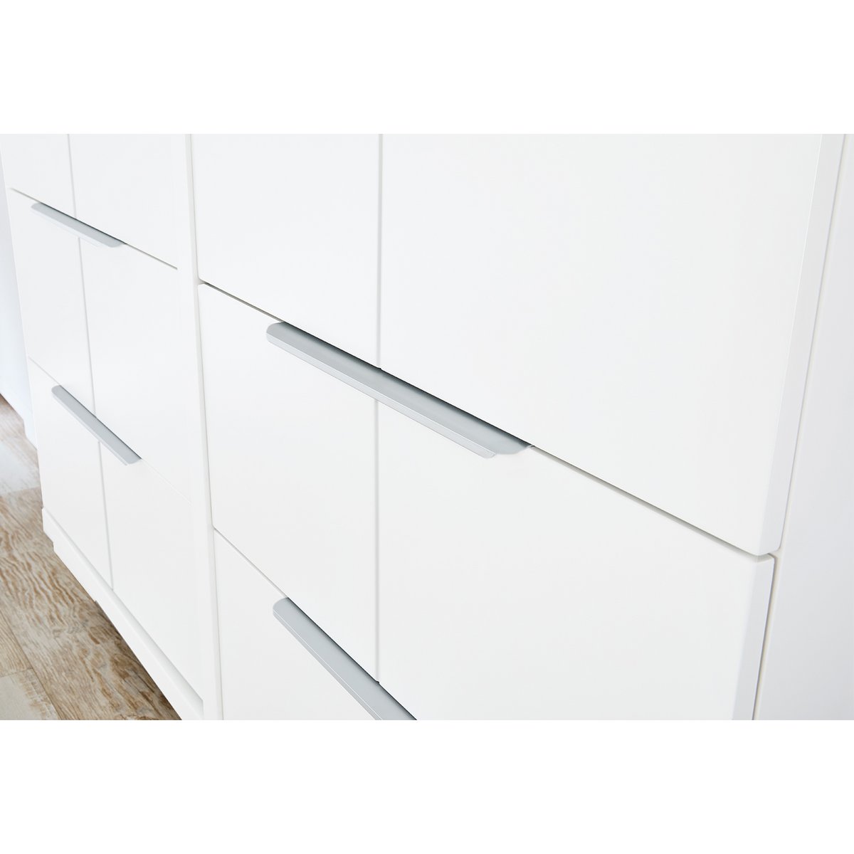 Kamer 'Polar' – Extra brede starterset (2-delig: Ledikant, Extra brede commode)