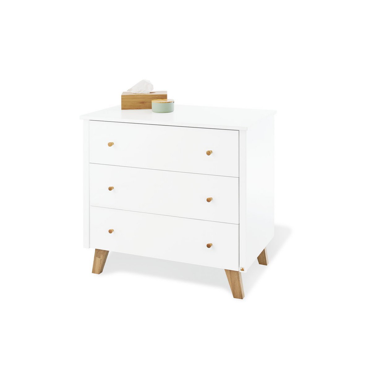 Kamer 'Pan' – Brede starterset (2-delig: Ledikant, Brede commode)