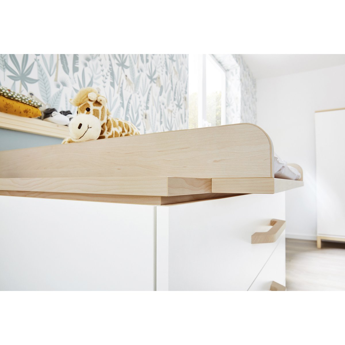Kamer 'Light' – Brede starterset (2-delig: Ledikant, Brede commode)