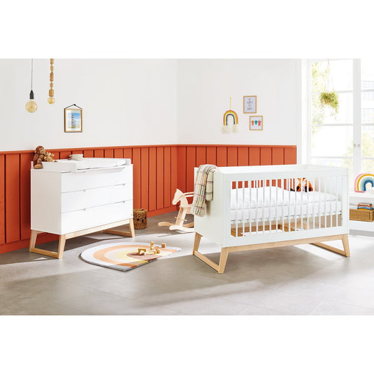 Kamer 'Bridge' – Brede starterset (2-delig: Ledikant, Brede commode)