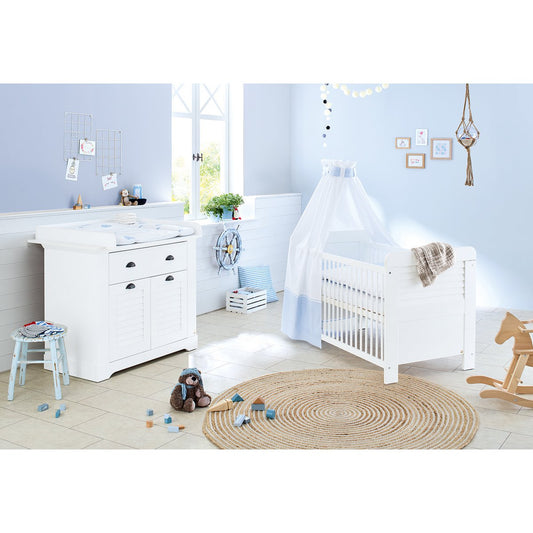 Kamer 'Siena' – Brede starterset (2-delig: Ledikant, Brede commode)