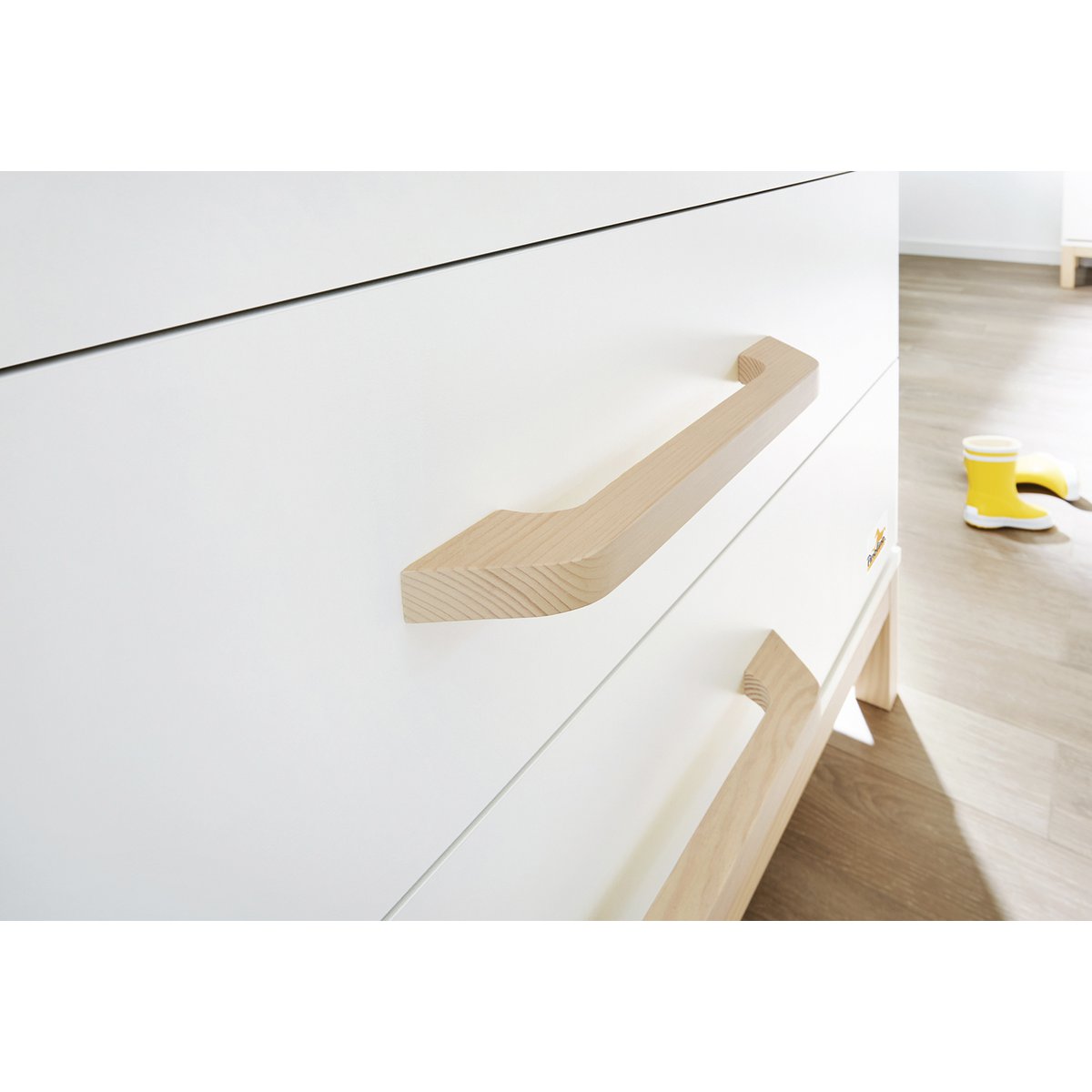 Kamer 'Light' – Brede starterset (2-delig: Ledikant, Brede commode)