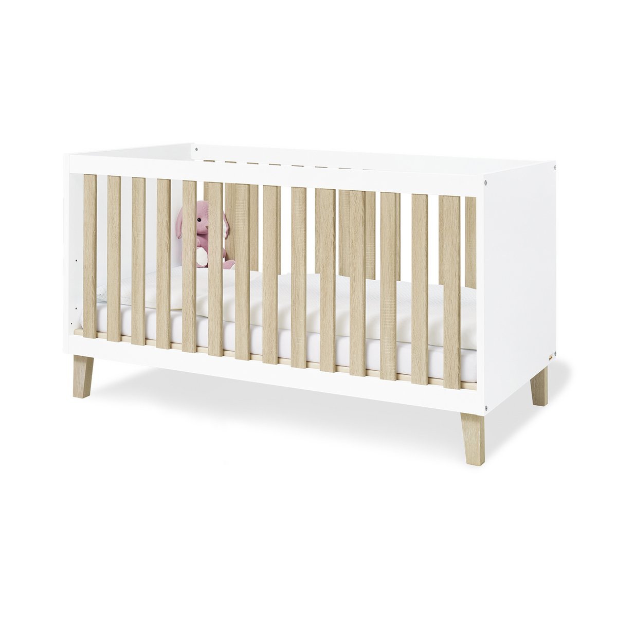Kamer 'Lumi' – Extra brede grote set (3-delig: Ledikant, Extra brede commode, Grote kledingkast)