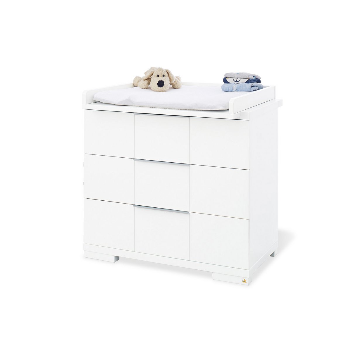 Kamer 'Polar' – Brede grote set (3-delig: Ledikant, Brede commode, Grote kledingkast)