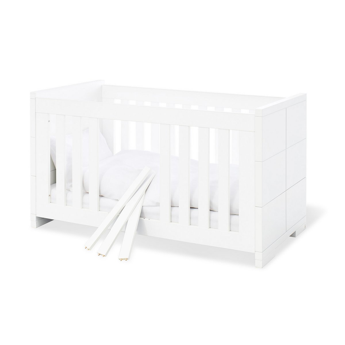 Kamer 'Polar' – Extra brede starterset (2-delig: Ledikant, Extra brede commode)